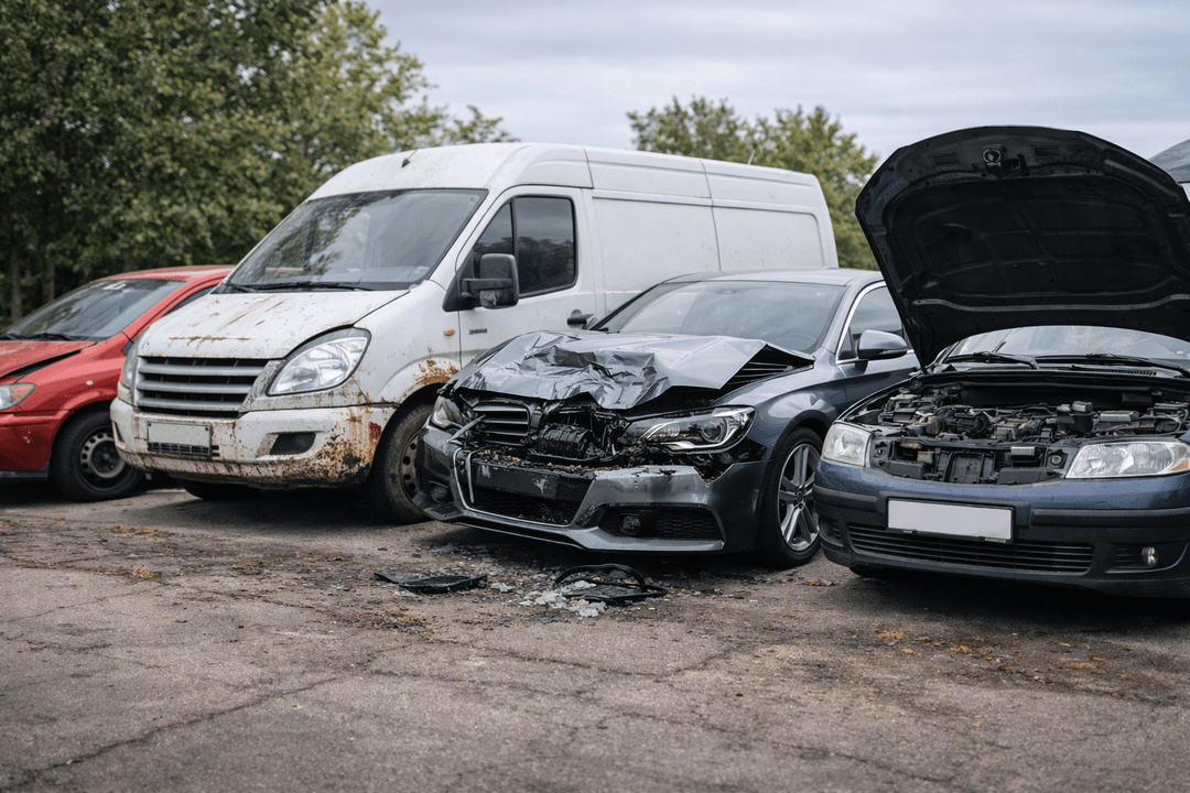 Welche Fahrzeuge ? die Autoverwertung in Wermelskirchen übernimmt – Teileträger bis Motorschaden